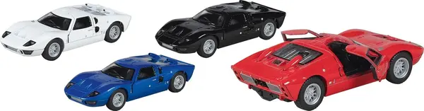 Mașinuță din metal Goki - Ford GT40 MKII 1966, 1:32, sortiment