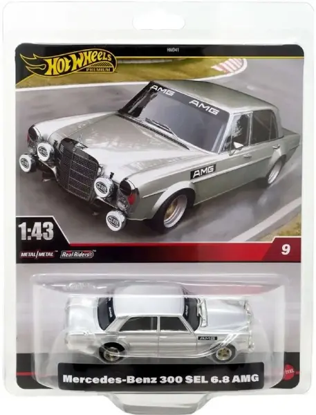 Mașinuță din metal Hot Wheels - Mercedes-Benz 300 SEL 6.8 AMG, 1:43