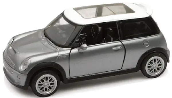 Mașinuță din metal Newray - Mini Cooper S, 1:32