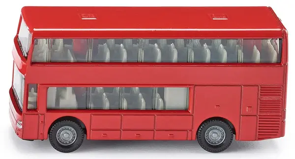 Mașinuță din metal Siku - Autobuz interurban cu 2 etaje