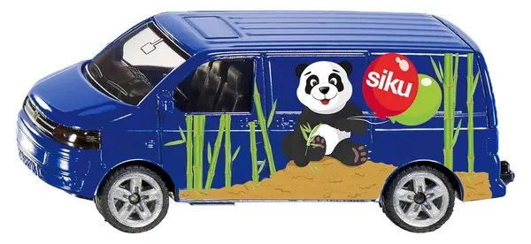 Mașinuță din metal Siku - Microbuz Volkswagen Transporter, 1:55