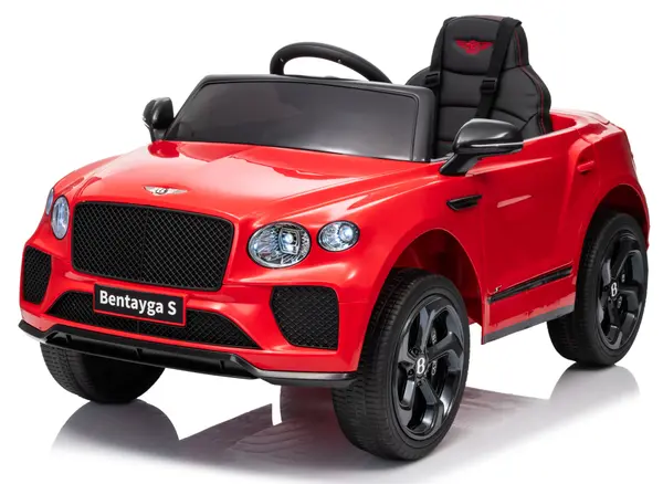 Masinuta electrica 4x4 pentru copii, Bentley Bentayga S, 120W, 12V, echipare premium, rosie