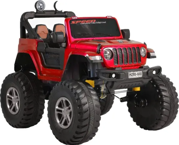 Mașinuță electrică jeep Moni - Fuego, rosu metalic