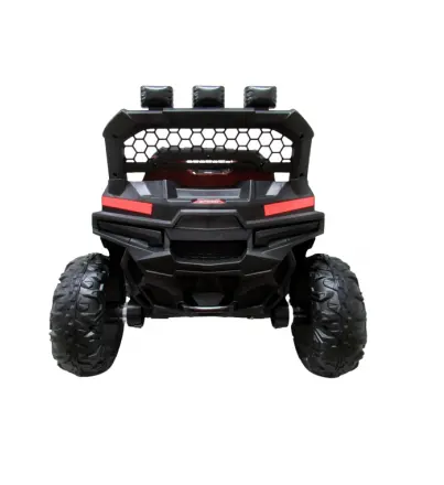 Masinuta electrica pentru copii Buggy X9 R-Sport 4x4 Alb 90W cu telecomanda, 12V, roti gonflabile, amortizoare, scaun piele ecologica, functie de balansare