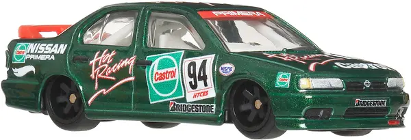 Mașinuță Hot Wheels Boulevard – Nissan Primera ’94, 1:64, verde