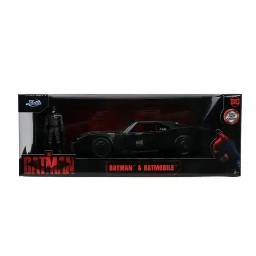 Masinuta Jada Toys Batmobile, 1:24 (Negru)