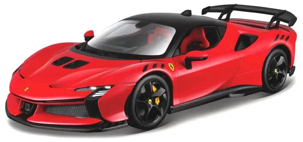 Mașinuță metalică Bburago - Ferrari SF90 XX Stradale, 1:24, roșu