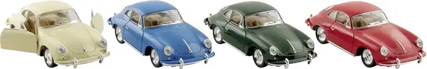 Masinuta metalica Goki - Porsche 356 B Carrera, gama larga