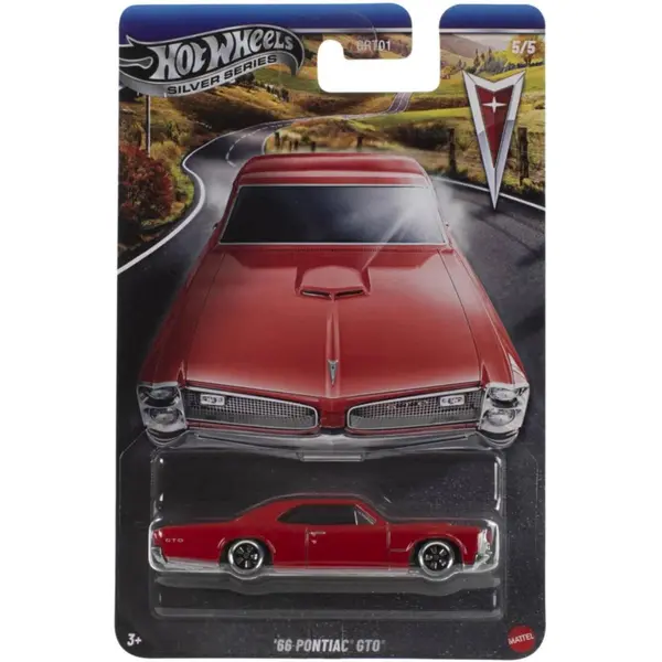 Masinuta metalica, Hot Wheels, '66 Pontiac GTO, JKY14