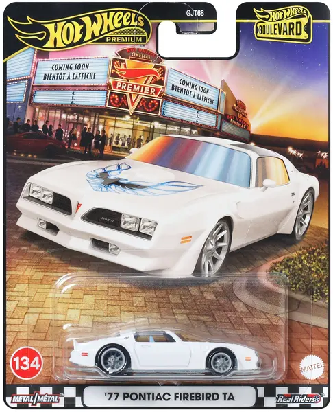 Mașinuță metalică Hot Wheels Boulevard – Pontiac Firebird TA ’77, 1:64