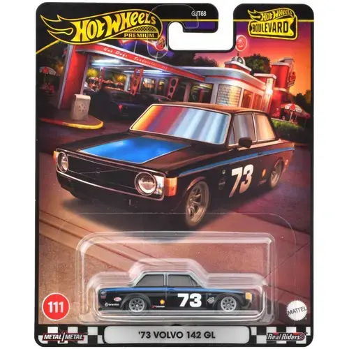 Masinuta metalica Hot Wheels Boulevard - Volvo 142 GL, 1:64