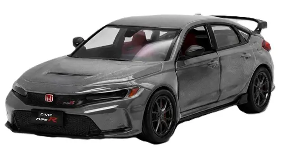 Mașinuță metalică Kinsmart - 2024 Honda Civic Type R, 1:36, grafit