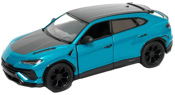 Mașinuță metalică Kinsmart - Lamborghini Urus Performante, 1:36, albastru