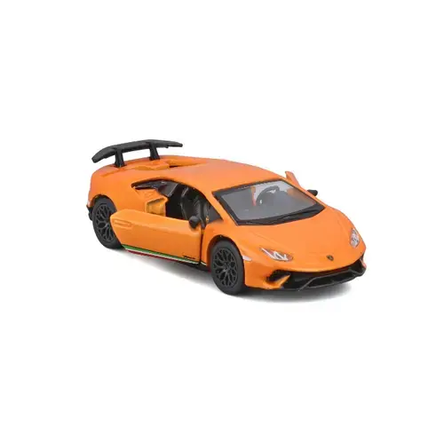 Masinuta metalica Lamborghini Huracan, scara 1:64 (Portocaliu)