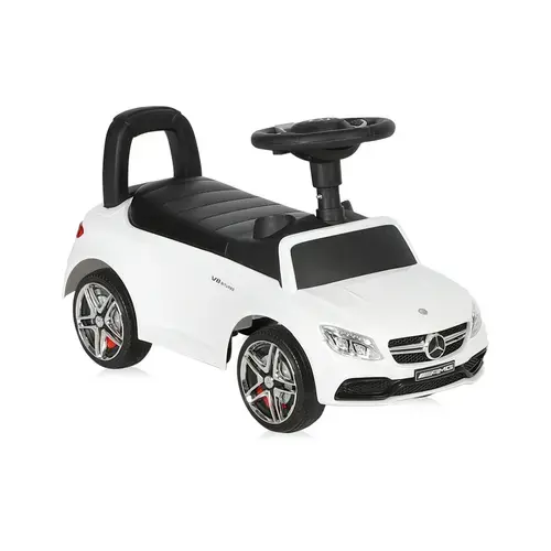 Masinuta model licentiat Lorelli Mercedes Coupe, muzica si sunete (Alb)
