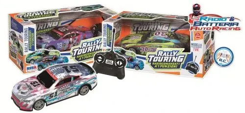Masinuta radiocontrolata RS Toys - Rally, alba, scara 1:24