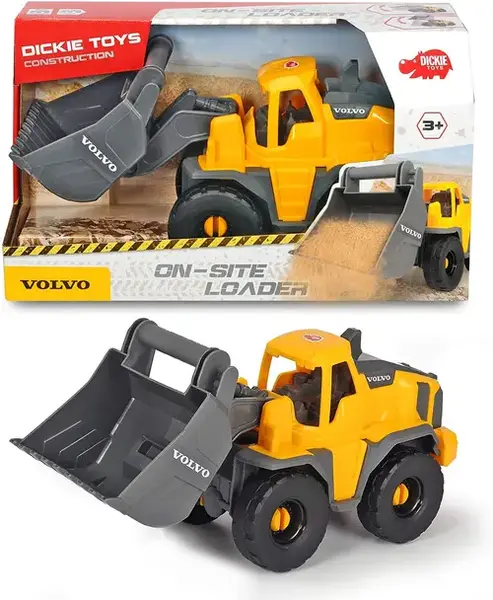 Masinuta Volvo On-Site Loader (Galben/Gri)