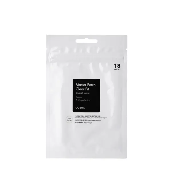 Master patch clear fit blemish cover