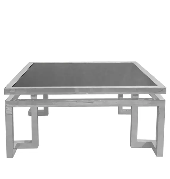 Masuta cafea Florian silver – H45 cm