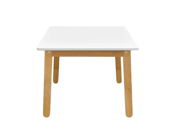 Masuta copii Woody alba L60 cm