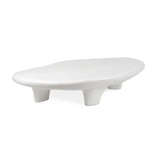 Masuta de cafea ALICANTI 150 x 79 x 34 CM - Alb