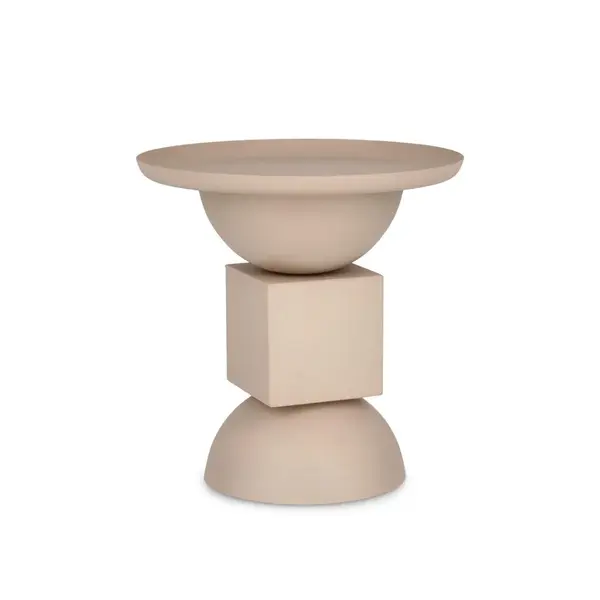 Masuta de cafea ALKA Ø40 x 41 CM - Beige