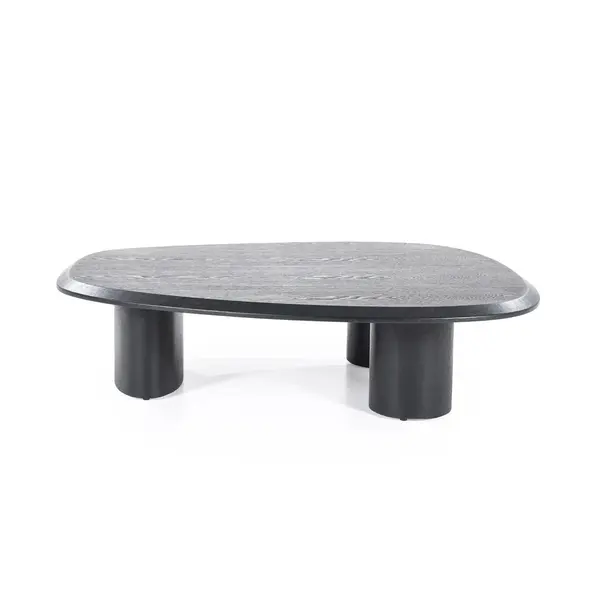 Masuta de cafea BENTOS 96x78x32/106x88x27 CM - Negru / 106x88x27 cm