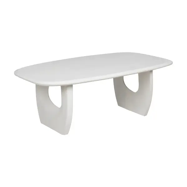 Masuta de cafea BONSA WORN WHITE 130 x 70 x 46 CM - Default Title