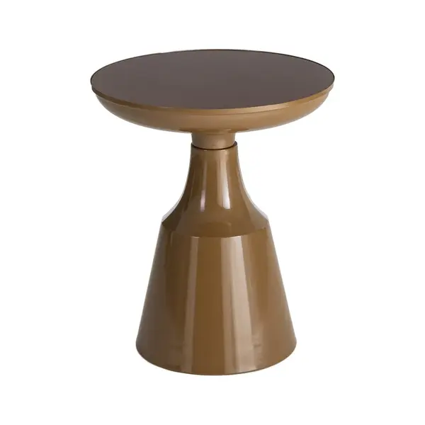 Masuta de cafea BREVONA Ø50 x 61 CM - Maro