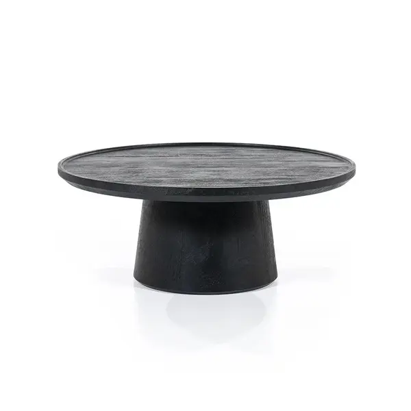 Masuta de cafea BROMS Ø80 x 32 CM - Negru
