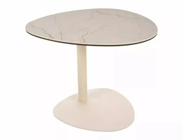 Măsuță de cafea Ciao B bej mat / cașmir ø58/h46 cm