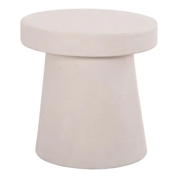 Masuta de cafea CONIES Ø48 x 49 CM - Alb