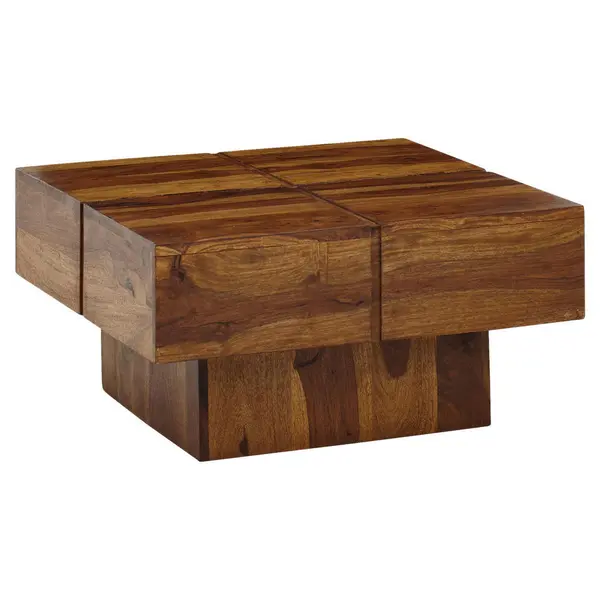 Măsuță De Cafea din lemn, 57,5/57,5/30 cm