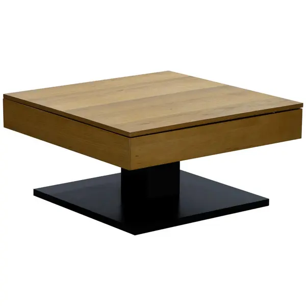 Măsuță De Cafea din lemn, material pe bază de lemn, 75/75/38 cm