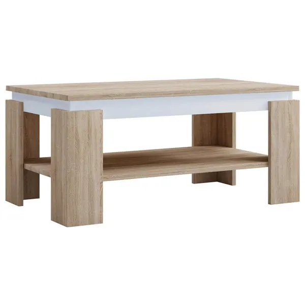 Măsuță De Cafea din material pe bază de lemn, 90/53/41 cm