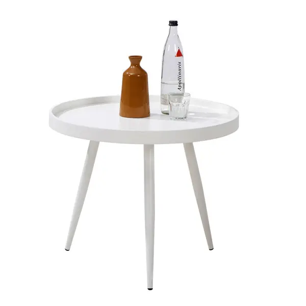 Măsuță De Cafea din metal, material pe bază de lemn, 60/60/50 cm