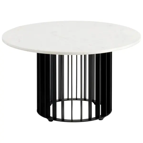 Măsuță De Cafea din metal, piatră, 70/70/40 cm