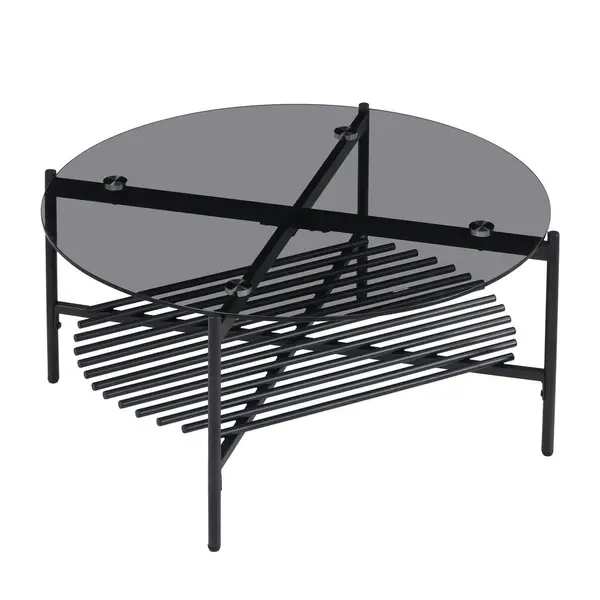 Măsuță De Cafea din sticlă, 80/80/40 cm