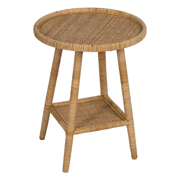 Masuta de cafea DOLERA Ø45 x 56 CM - Beige