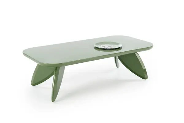 Masuta de cafea dreptunghiulara Soraya verde deschis L120 cm