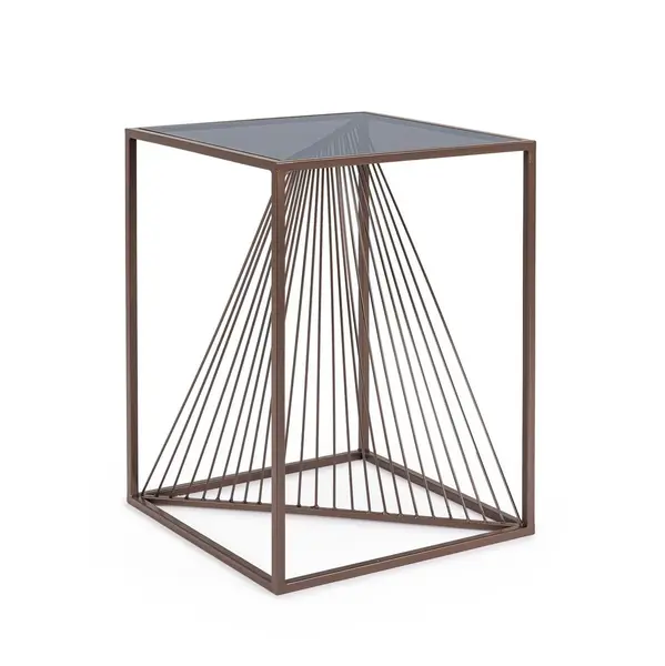 Masuta de cafea ESPIRAL 40 x 56 CM - Maro