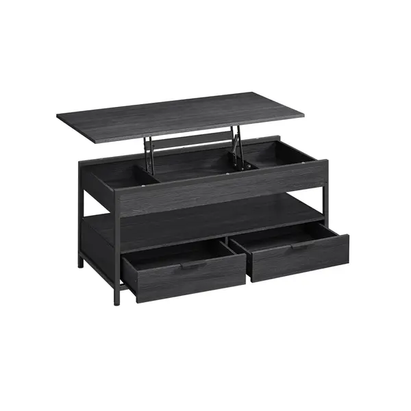 Masuta de cafea extensibila Vasagle Gri 100x50x48 cm