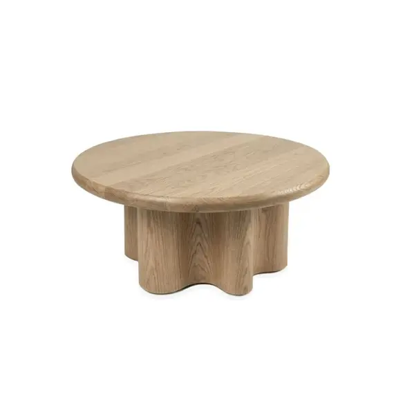 Masuta de cafea GARCIA Ø80 x 37 CM - Lemn