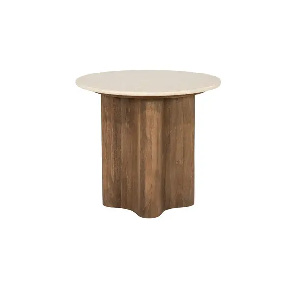 Masuta de cafea GARDO Ø50 x 45 CM - Beige