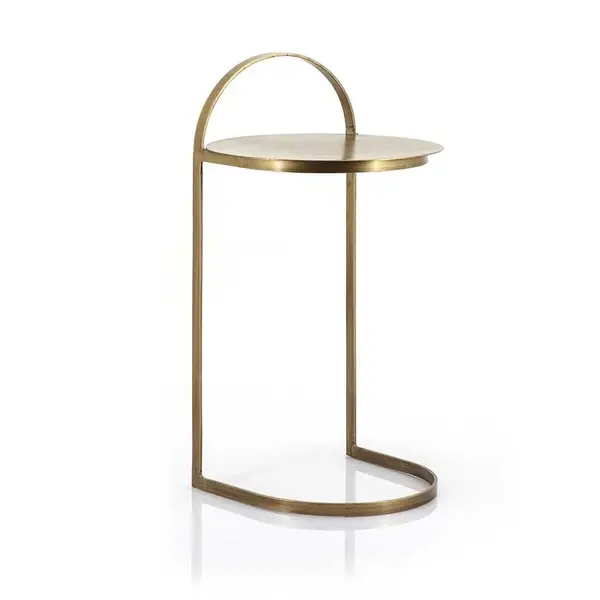 Masuta de cafea GARVON BRASS 35 x 65 CM - Bronz