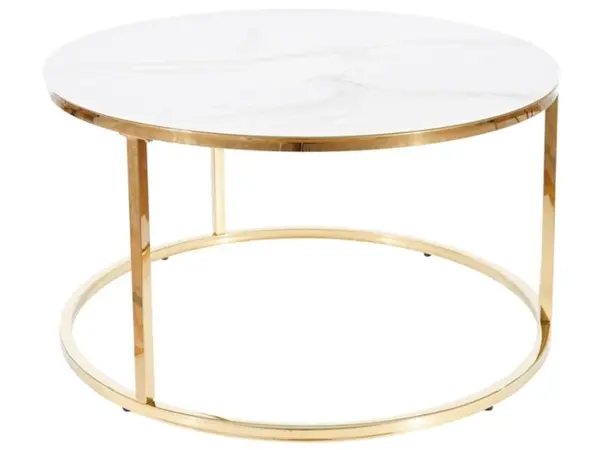 Masuta de cafea JOY MARBLE 80X80cm - Default Title
