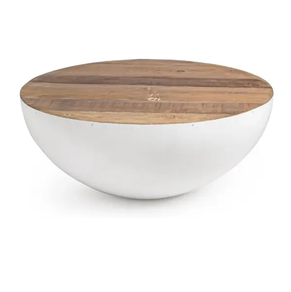Masuta de cafea LANCASTER Ø70/90 x 32/38 CM - Ø 90cm