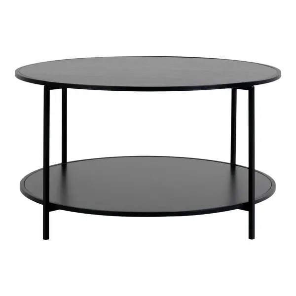 Masuta de cafea MAVITO Ø80 x 45 CM - Negru