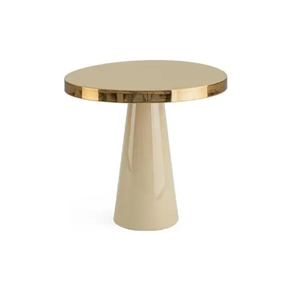 Măsuță de cafea NANDIKA IVORY Ø45 cm - Default Title