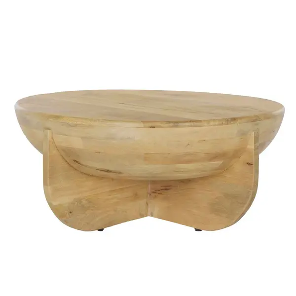 Masuta de cafea NERIDA Ø91 x 40 CM - Lemn